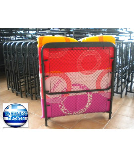 SUPLEMENTARY BED "GRID" + FOAM MATRESS 0.80mX1.80m