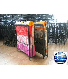 SUPLEMENTARY BED "GRID" + FOAM MATRESS 0.80mX1.80m