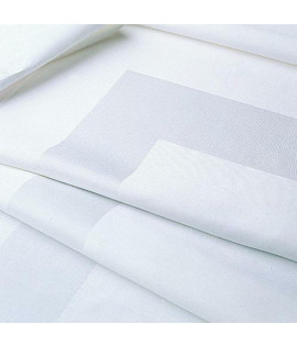 TABLECLOTH SATIN BAND 100% COTTON 1.05mΧ1.05m